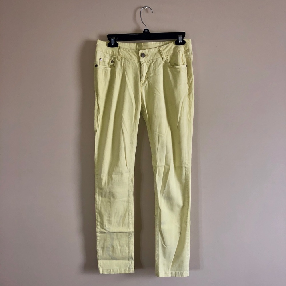 ROXY Yellow Denim Jeans